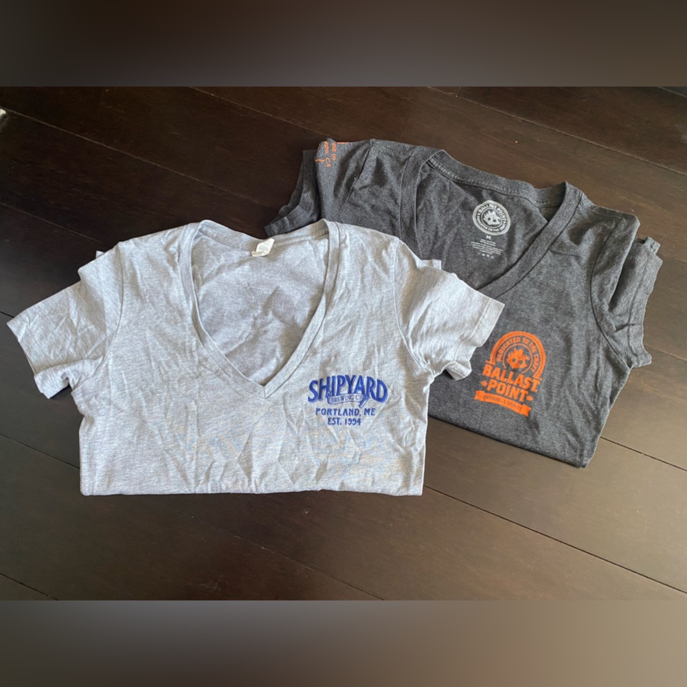 Ballast Point & Shipyard Brewing tee BUNDLE